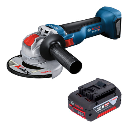 Bosch GWX 18V 10 Akku Winkelschleifer 18 V 125 mm Brushless 1x Akku 4 0 Ah ohne Ladegeraet 0 - toolbrothers