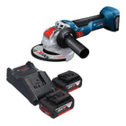 Bosch GWX 18V 10 Akku Winkelschleifer 18 V 125 mm Brushless 2x Akku 5 0 Ah Ladegeraet 0 - toolbrothers