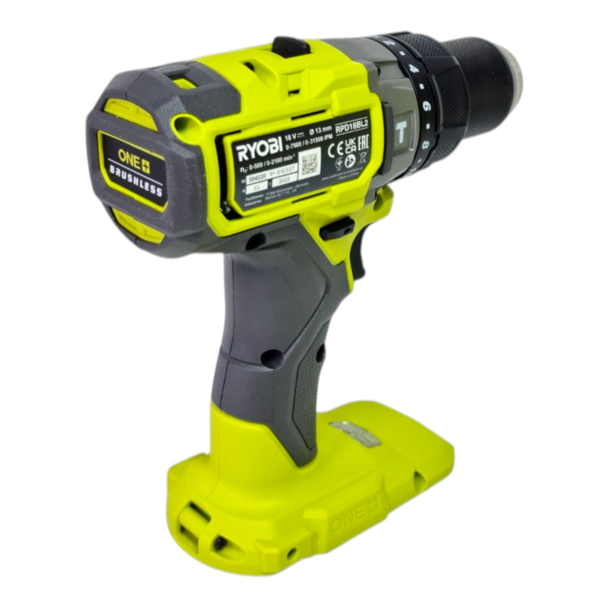 RYOBI RPD18BL2 0 Akku Schlagbohrschrauber 18 V 95 Nm Brushless 2x Akku 5 0 Ah Ladegeraet 3 - toolbrothers