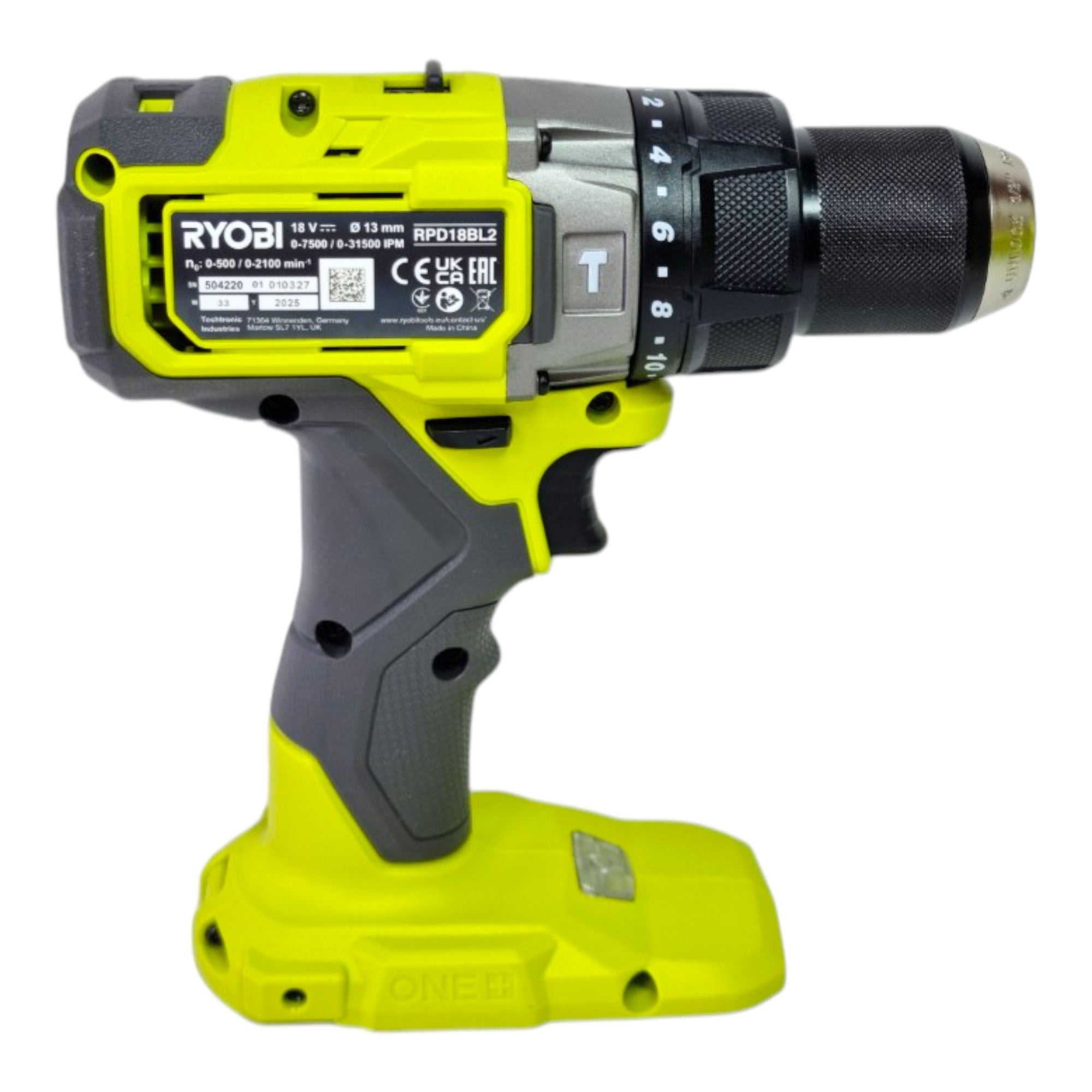 RYOBI RPD18BL2 0 Akku Schlagbohrschrauber 18 V 95 Nm Brushless 2x Akku 5 0 Ah Ladegeraet 4 - toolbrothers