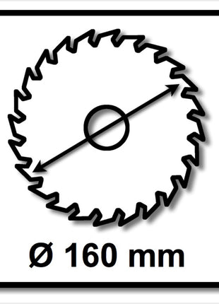 Bosch Kreissägeblatt Expert for Laminated Panel 160 x 1,2 x 20 mm 48 Zähne ( 2608644548 ) - Toolbrothers