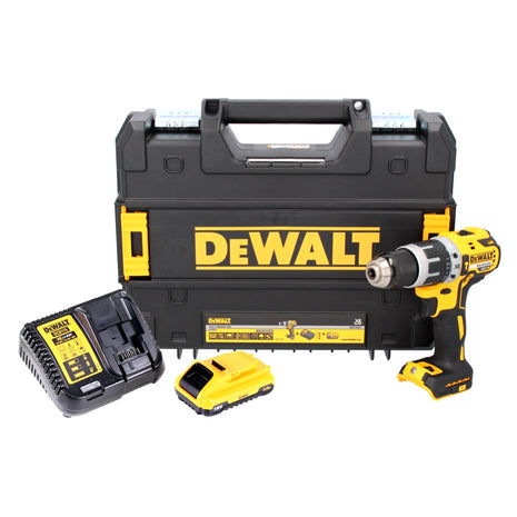 DeWalt DCD 796 L1 Akku Schlagbohrschrauber 18 V 70 Nm Brushless + 1x Akku 3,0 Ah + Ladegerät + TSTAK - Toolbrothers