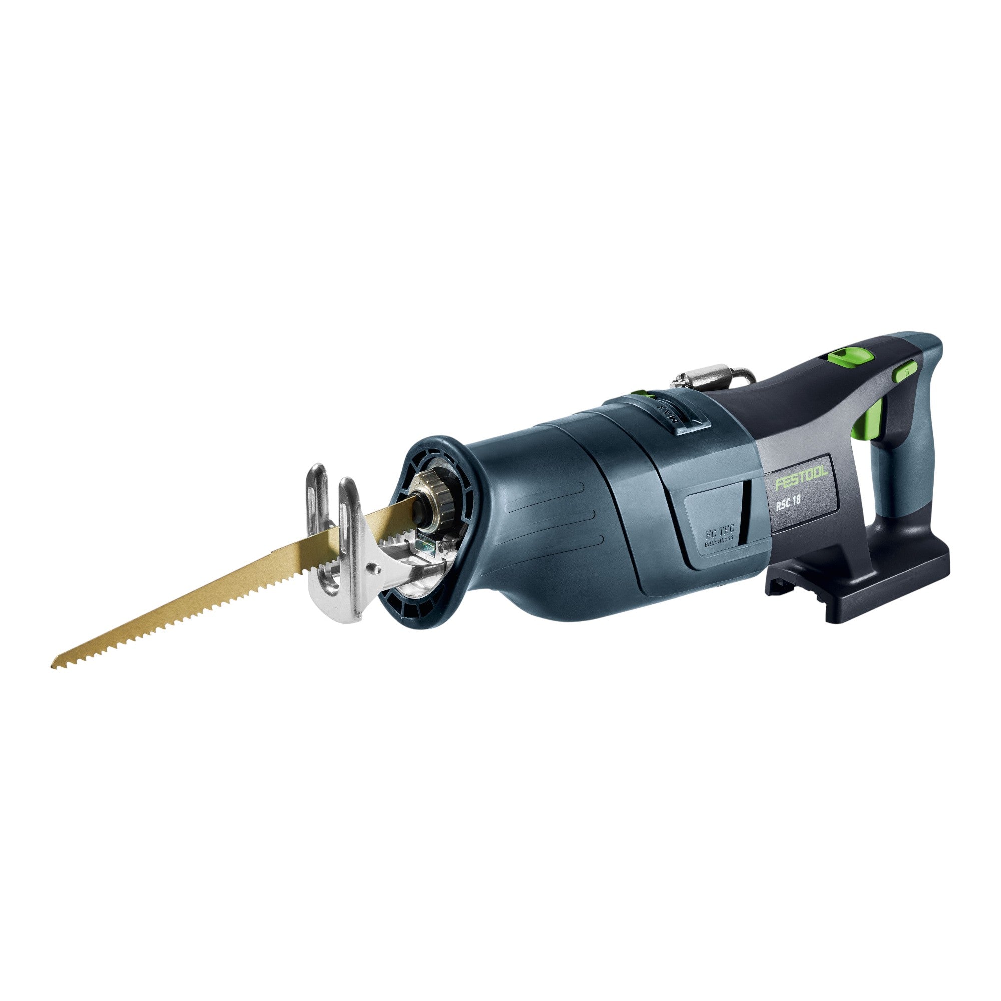 Festool RSC 18 EB Basic Akku Saebelsaege 18 V Brushless 2x Akku 8 0 Ah Schnellladegeraet Systainer 1 - toolbrothers