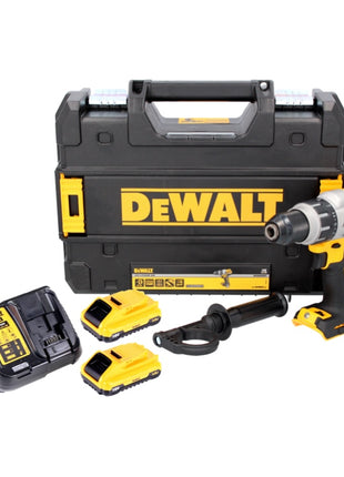 DeWalt DCD 996 L2 Akku Schlagbohrschrauber 18 V 95 Nm Brushless + 2x Akku 3,0 Ah + Ladegerät + TSTAK - Toolbrothers