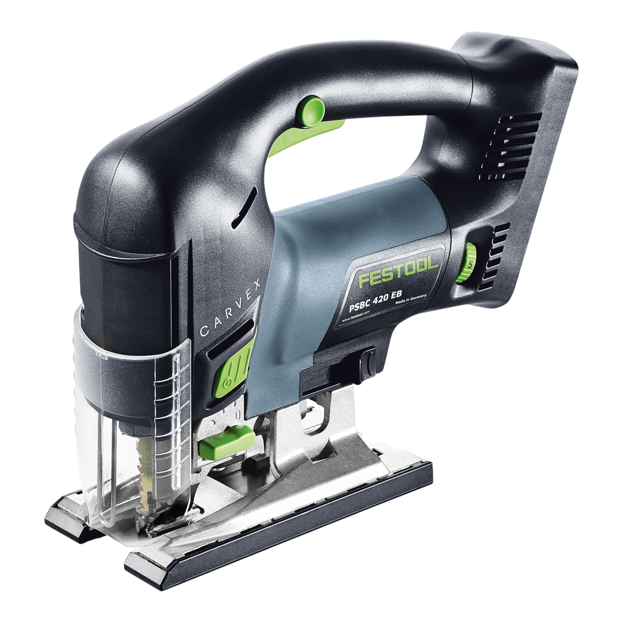 Festool PSBC 420 EB Basic Akku Pendelstichsaege 18 V 120 mm Brushless 2x Akku 4 0 Ah Ladegeraet Systainer 1 - toolbrothers