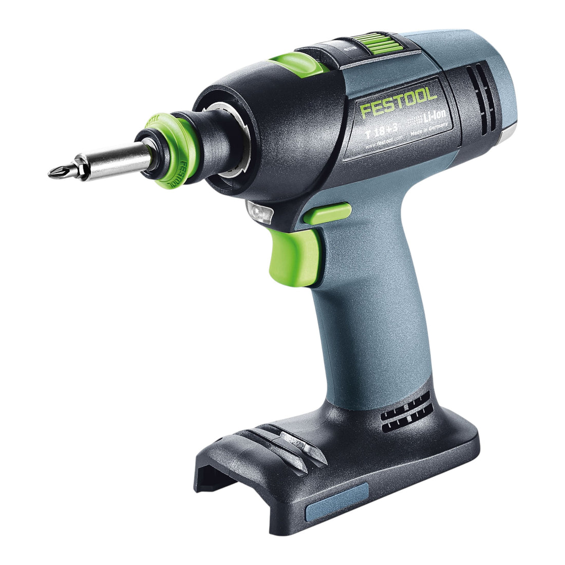 Festool T 18+3 HPC 4,0 I-Set akumulatorowa wiertarko-wkrętarka 18 V 50 Nm bezszczotkowa ( 576989 ) + 2x akumulator 4,0 Ah + ładowarka + przystawka mimośrodowa + przystawka kątowa + systainer