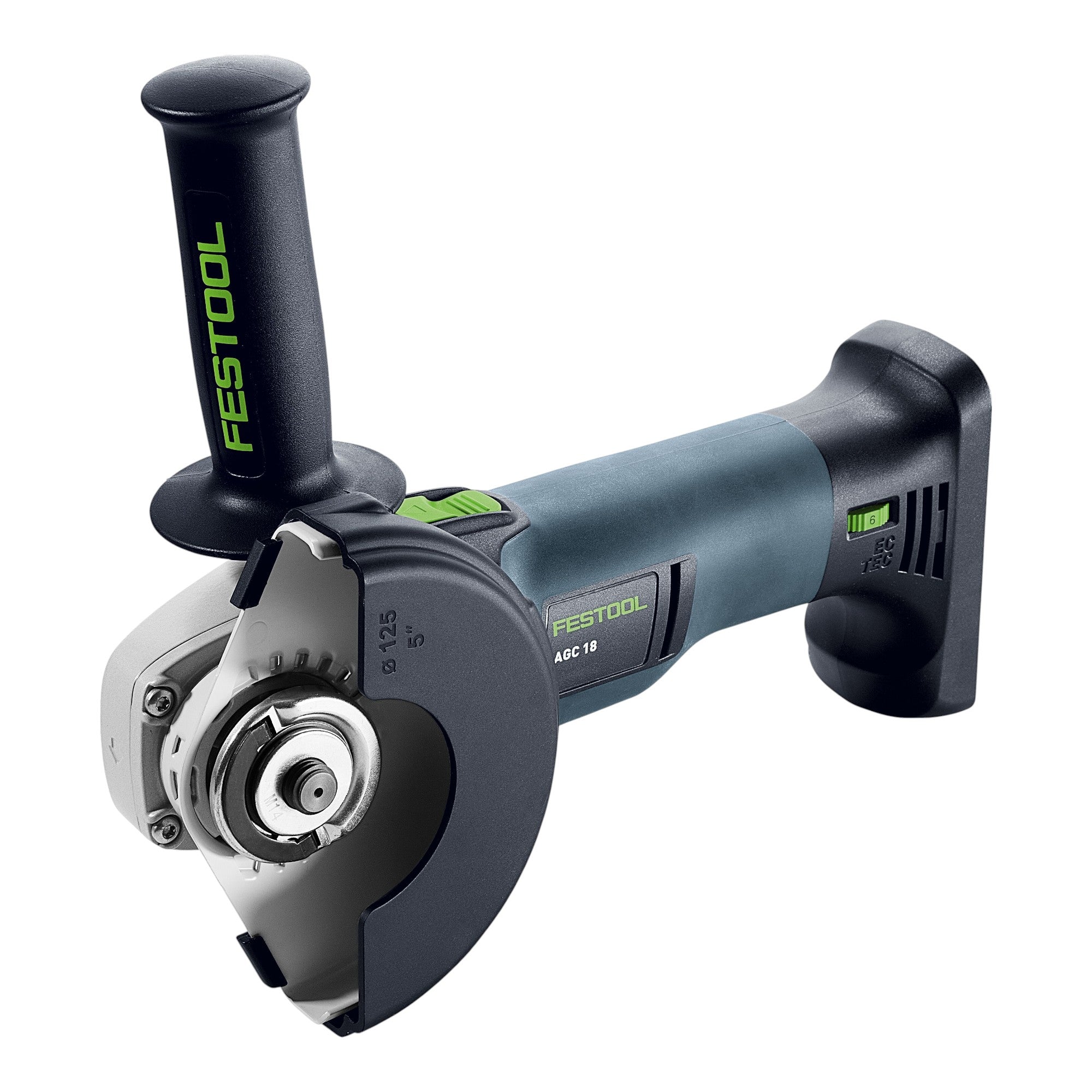 Festool AGC 18 125 EB Basic Akku Winkelschleifer 18 V 125 mm Brushless 1x Akku 4 0 Ah Systainer ohne Ladegeraet 1 - toolbrothers