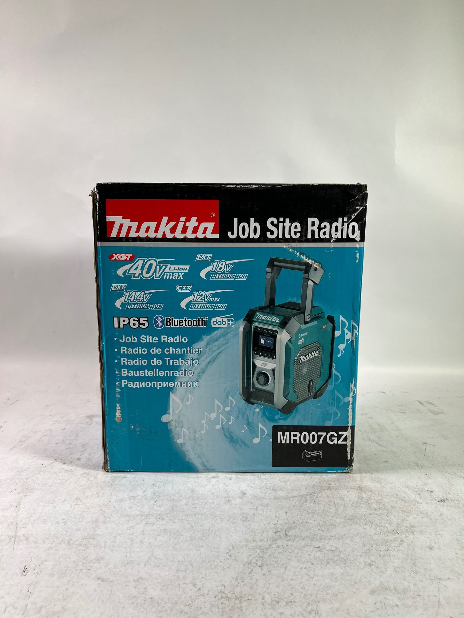 Makita MR 007 GZ Akku Baustellenradio 12 40 V max Bluetooth DAB USB Solo ohne Akku ohne Ladegeraet Reparaturgeraet 4 - toolbrothers