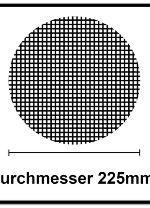 Mirka ABRANET Schleifscheiben Grip 225 mm P80 25 Stk. ( 5422302580 ) - Toolbrothers