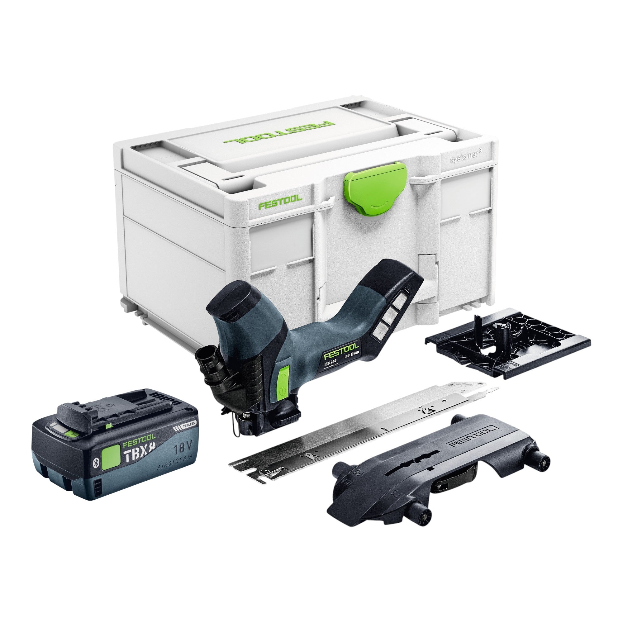 Festool ISC 240 EB Basic Akku Daemmstoffsaege 18 V 240 mm 1x Akku 8 0 Ah Systainer ohne Ladegeraet 0 - toolbrothers