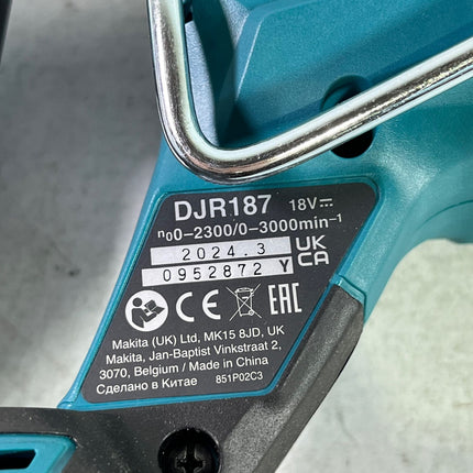 Makita DJR 187 Z Akku Reciprosaege Saebelsaege 18 V Brushless Solo ohne Akku ohne Ladegeraet Reparaturgeraet 3 - toolbrothers