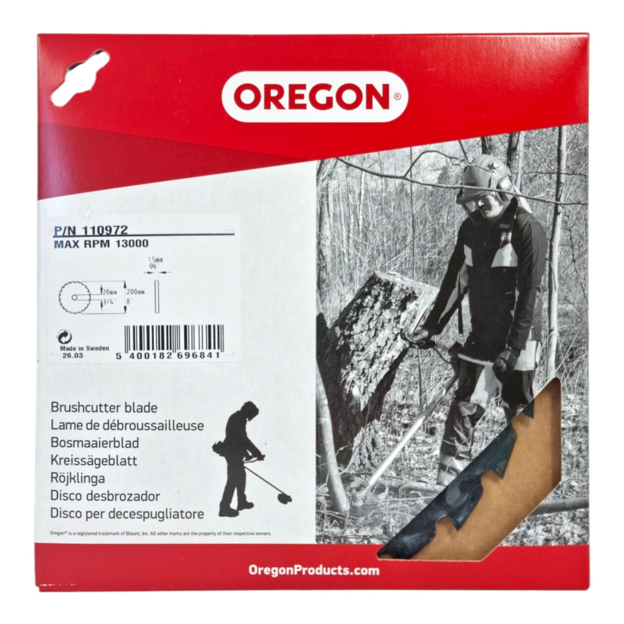 Oregon Rodungssaegeblatt Maxi 22 Zaehne 200 mm 110972  1 - toolbrothers