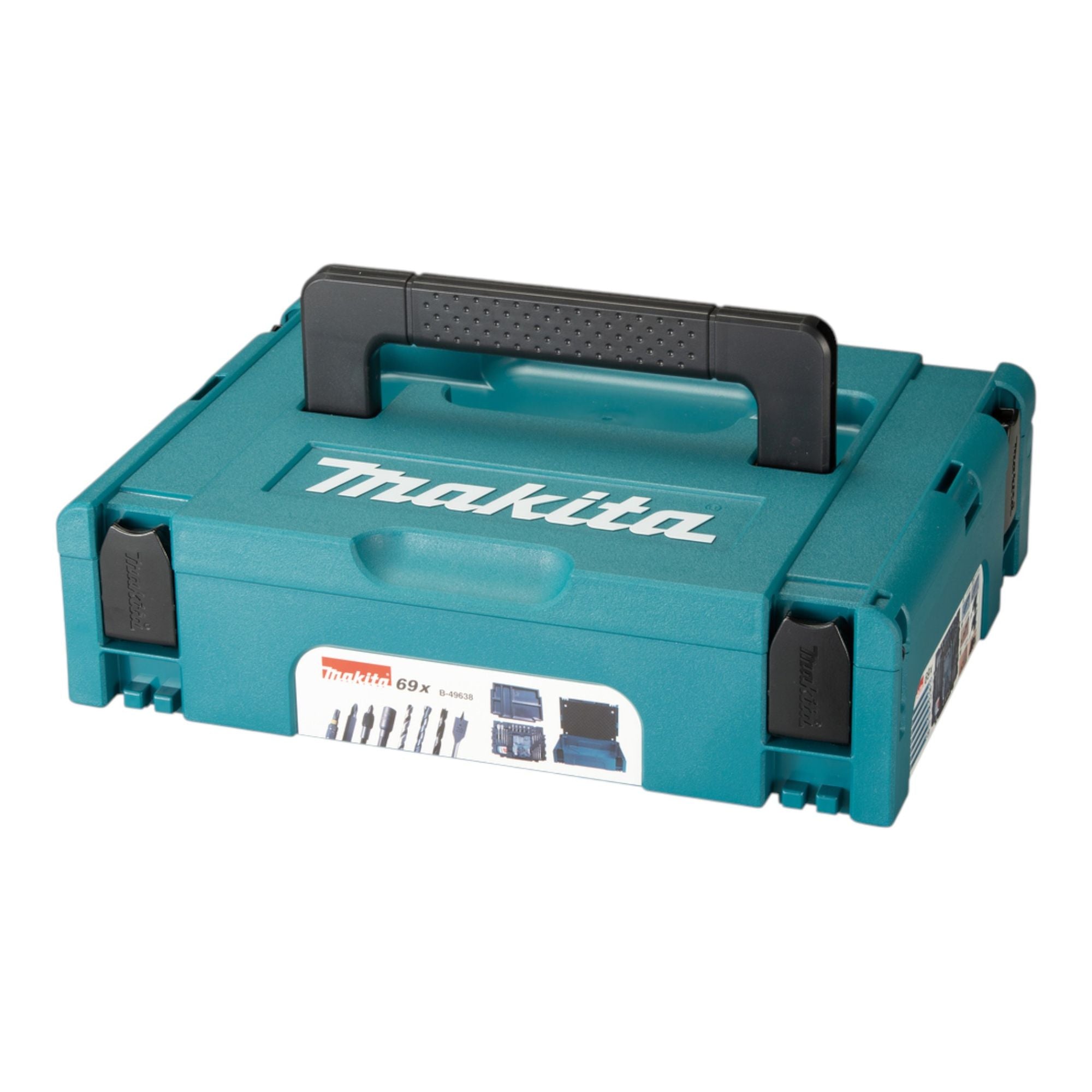 Makita B 49638 Bit und Bohrer Set 69 teilig Makpac fuer Holz und Metall 1 - toolbrothers