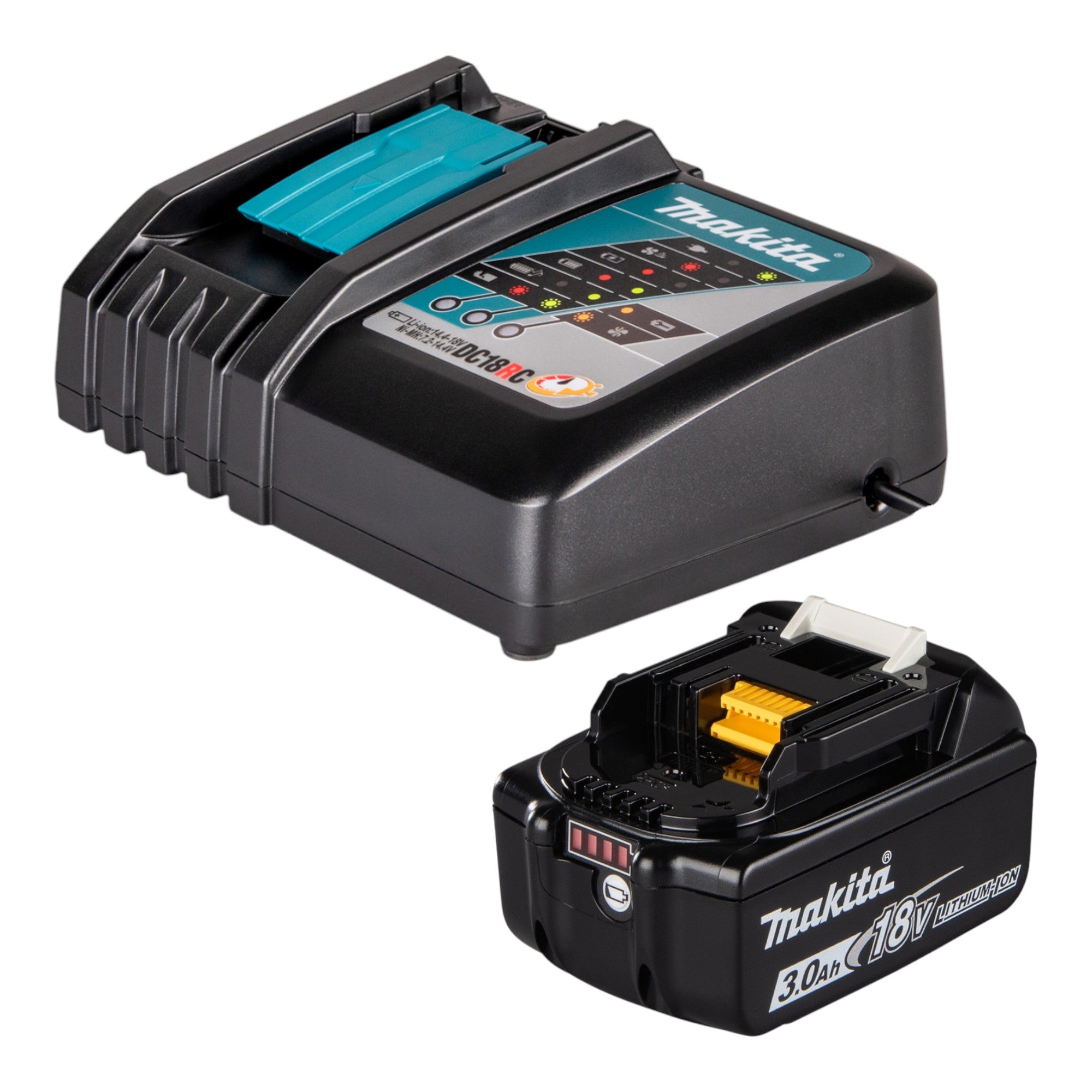 Makita DUM 604 RFX1 Akku Grasschere 18 V 160 mm 1x Akku 3 0 Ah Ladegeraet 4 - toolbrothers