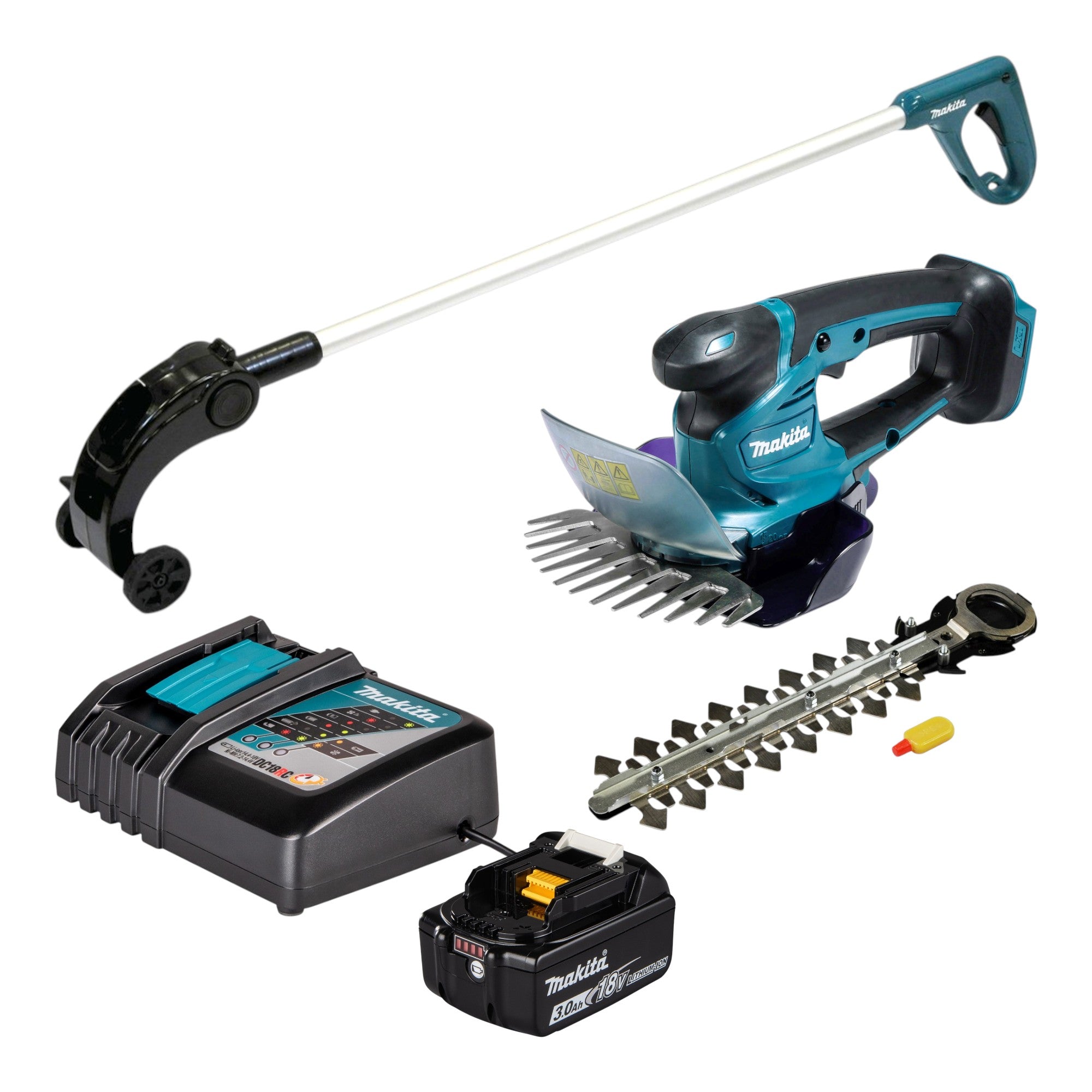 Makita DUM 604 RFX1 Akku Grasschere 18 V 160 mm 1x Akku 3 0 Ah Ladegeraet 0 - toolbrothers
