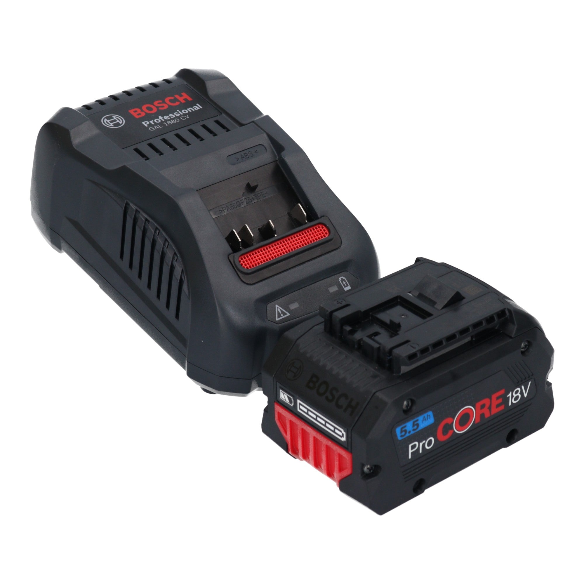 Bosch GWS 18V 8 Professional Akku Winkelschleifer 18 V 125 mm Brushless 1x ProCORE Akku 5 5 Ah Ladegeraet 2 - toolbrothers