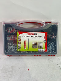 Fischer Red Box Duopower Schrauben Set 280 Stueck 536091 Beschaedigt 0 - toolbrothers