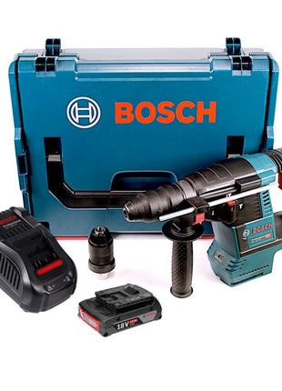 Bosch GBH 18V-26 F Akku Bohrhammer 18V 2,6J brushless SDS plus + 1x Akku 2,0Ah + Schnellladegerät + L-Boxx - Toolbrothers