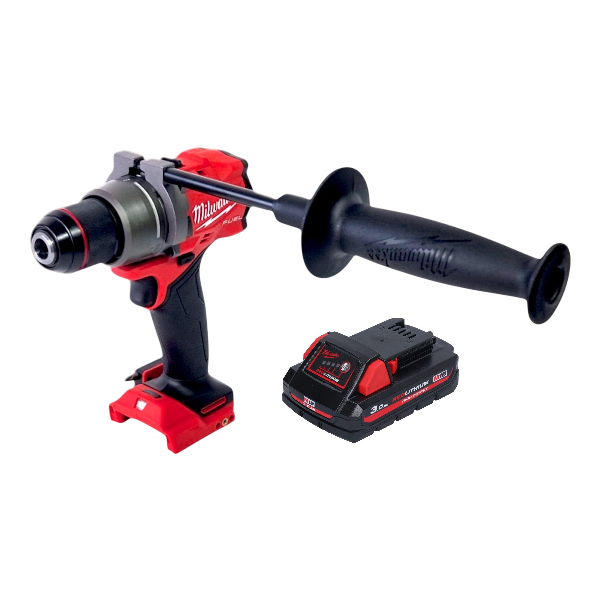 Milwaukee M18 FDD3 301 Akku Bohrschrauber 18 V 158 Nm Brushless 1x Akku 3 0 Ah ohne Ladegeraet 0 - toolbrothers