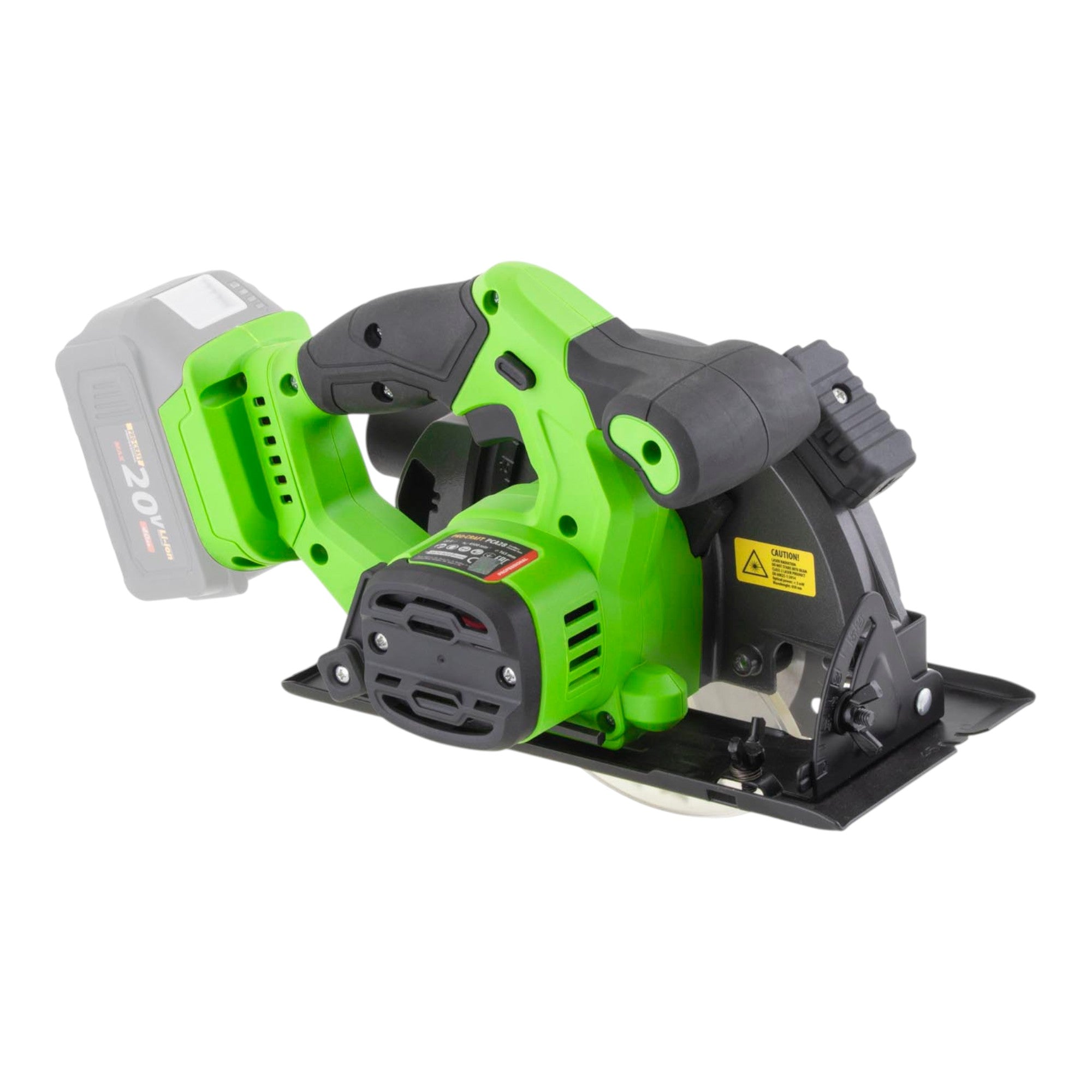 Procraft PCA28bb Akku Kreissaege 20 V 165 mm Brushless 1x Akku 4 0 Ah Ladegeraet 4 - toolbrothers
