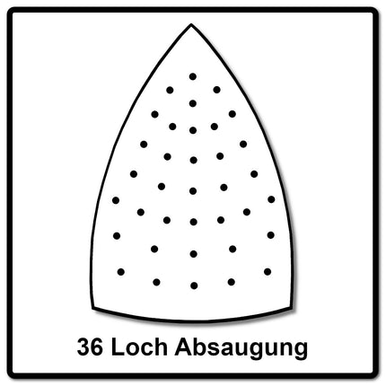 Mirka IRIDIUM Delta Schleifblätter Grip 100x152x152mm K150 50 Stk. ( 246JQ05015 ) - Toolbrothers