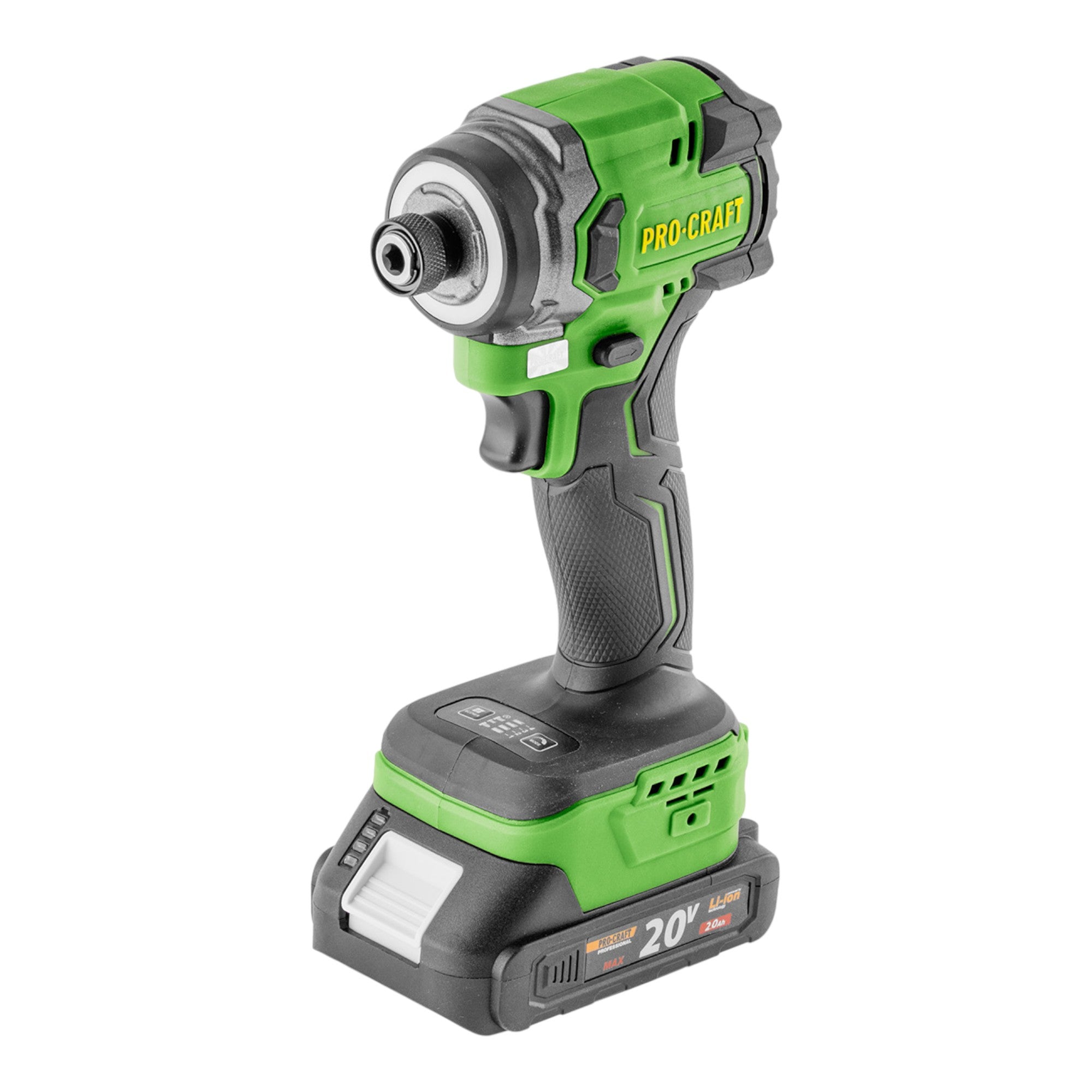 Procraft PS25 1B C Akku Schlagschrauber 20 V 230 Nm 1 4 Brushless 1x Akku 2 0 Ah Ladegeraet Koffer 1 - toolbrothers