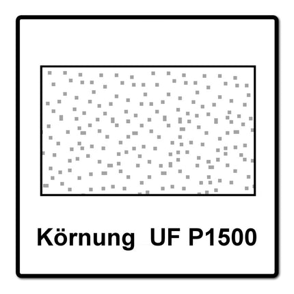 Mirka Mirlon Total Vlies Schleifstreifen 115x230mm UF P1500 25 Stk. ( 8111202594 ) - Toolbrothers