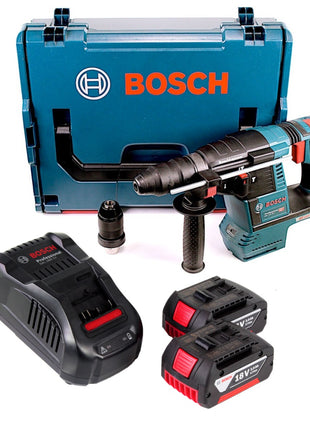 Bosch GBH 18V-26 F Akku Bohrhammer 18V 2,6J SDS plus Brushless + 2x Akku 3,0Ah + Ladegerät + L-Boxx - Toolbrothers