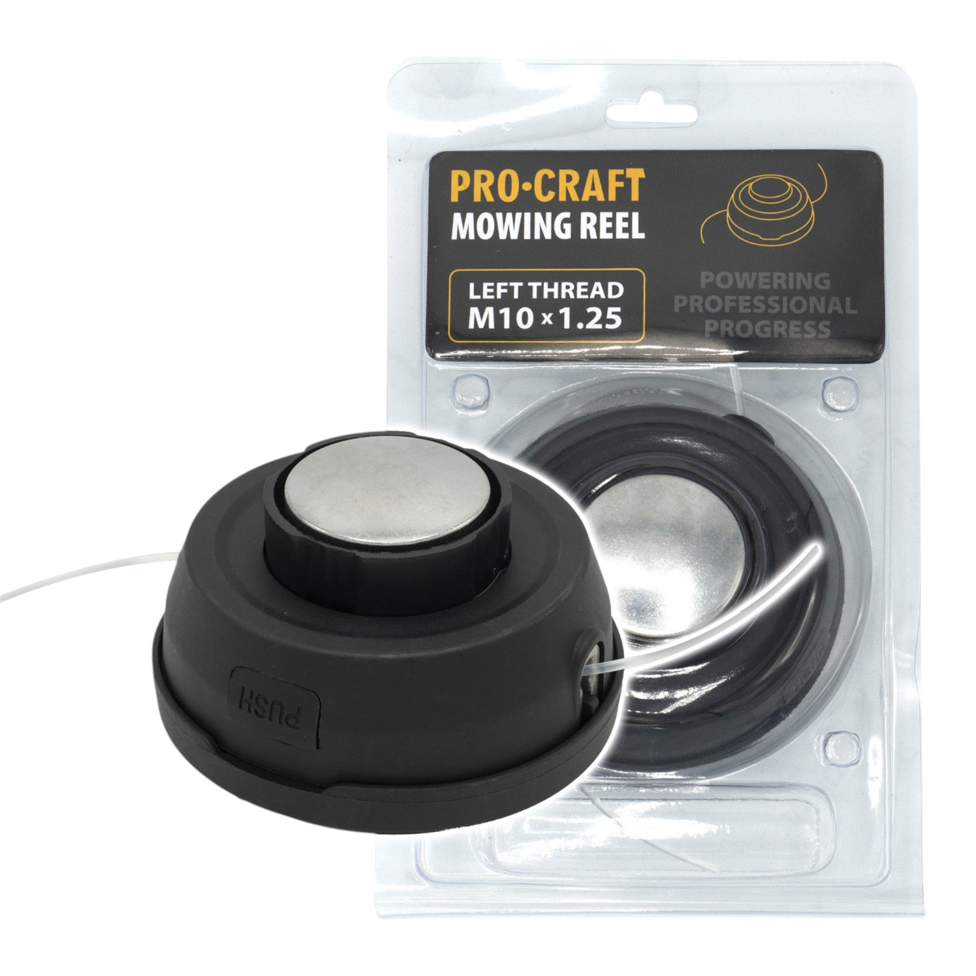 Procraft MR 8 Fadenkopf Kugelgelagert 2 4 mm x 2 5 m M10 x 1 25 0 - toolbrothers