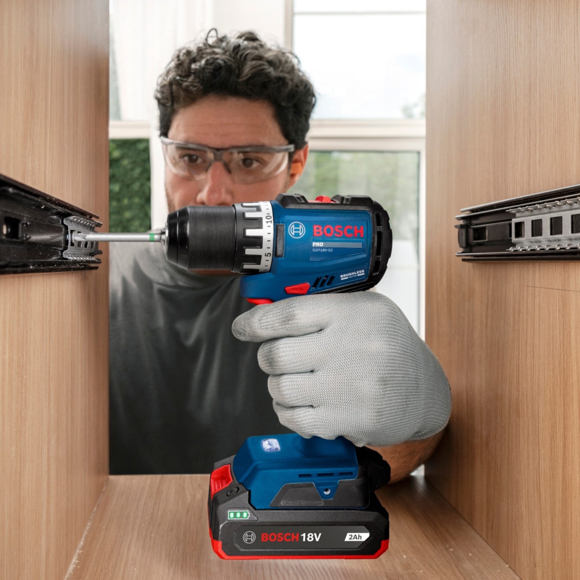 Bosch GSR 18V 52 Professional Akku Bohrschrauber 18 V 70 Nm Brushless 1x Akku 2 0 Ah ohne Ladegeraet 4 - toolbrothers