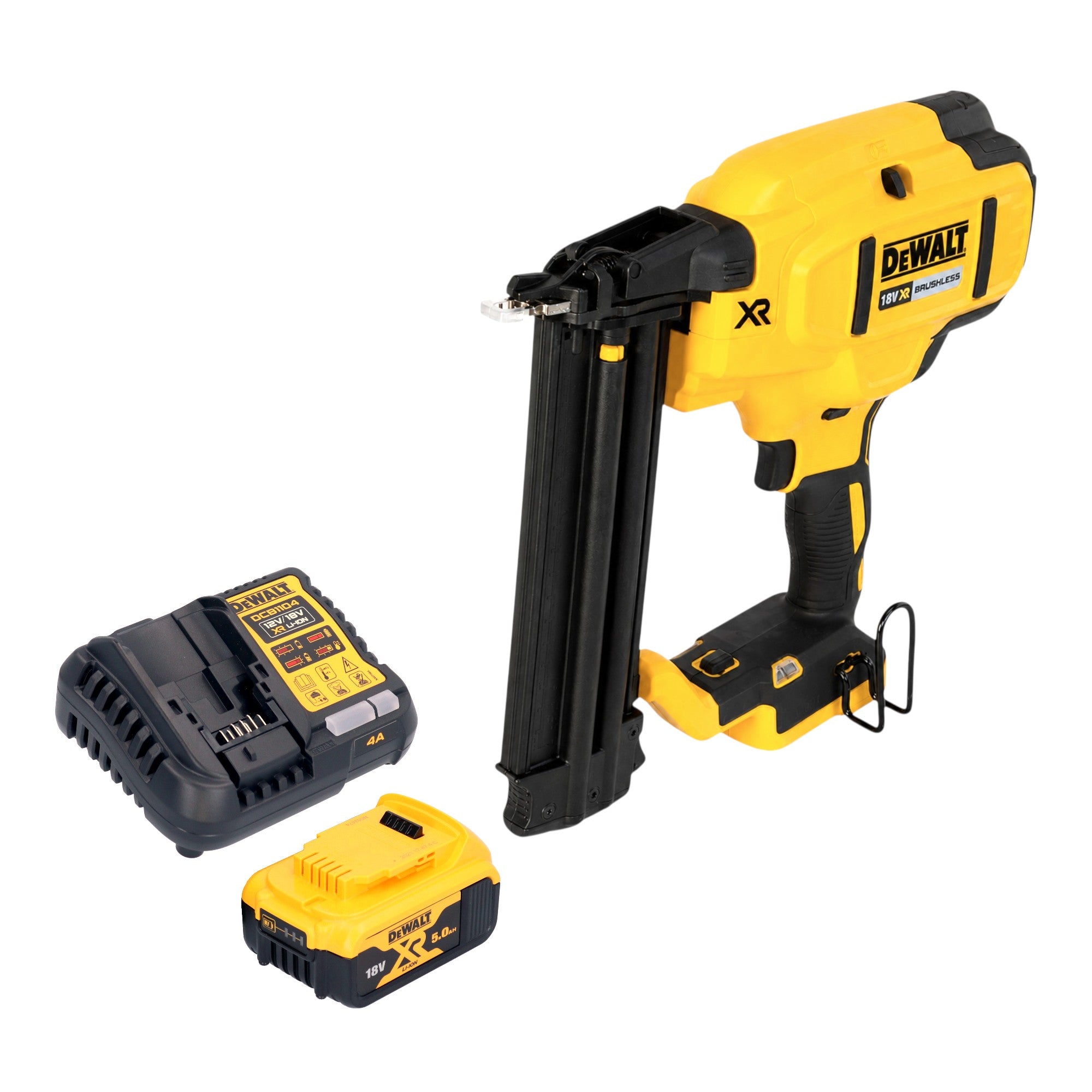 DeWalt DCN 680 P1 Akku Nagler 18 V 15 54 mm Brushless 1x Akku 5 0 Ah Ladegeraet 0 - toolbrothers