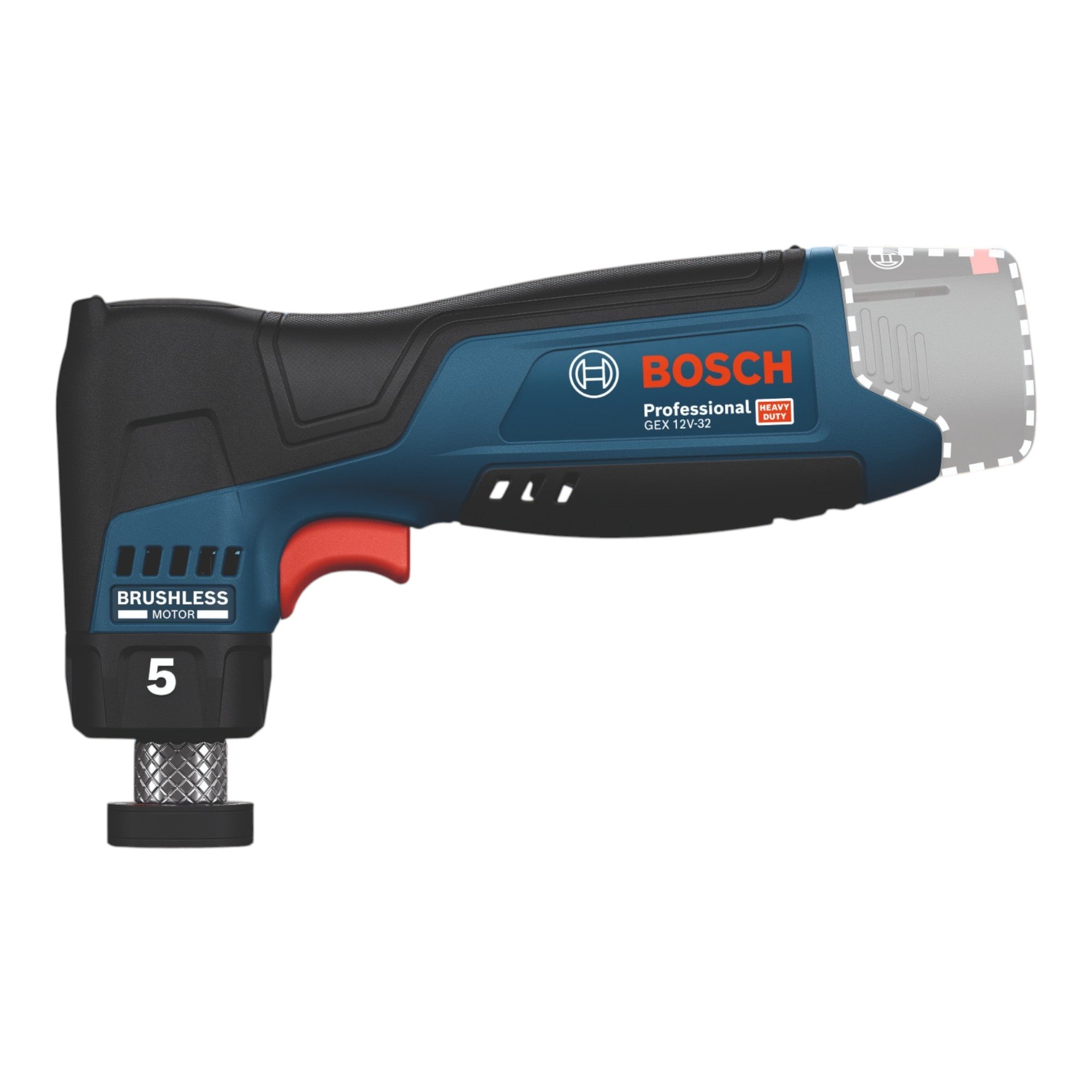 Bosch GEX 12V 32 Akku Exzenterschleifer 12 V 32 mm Brushless 1x Akku 2 0 Ah Ladegeraet 1 - toolbrothers