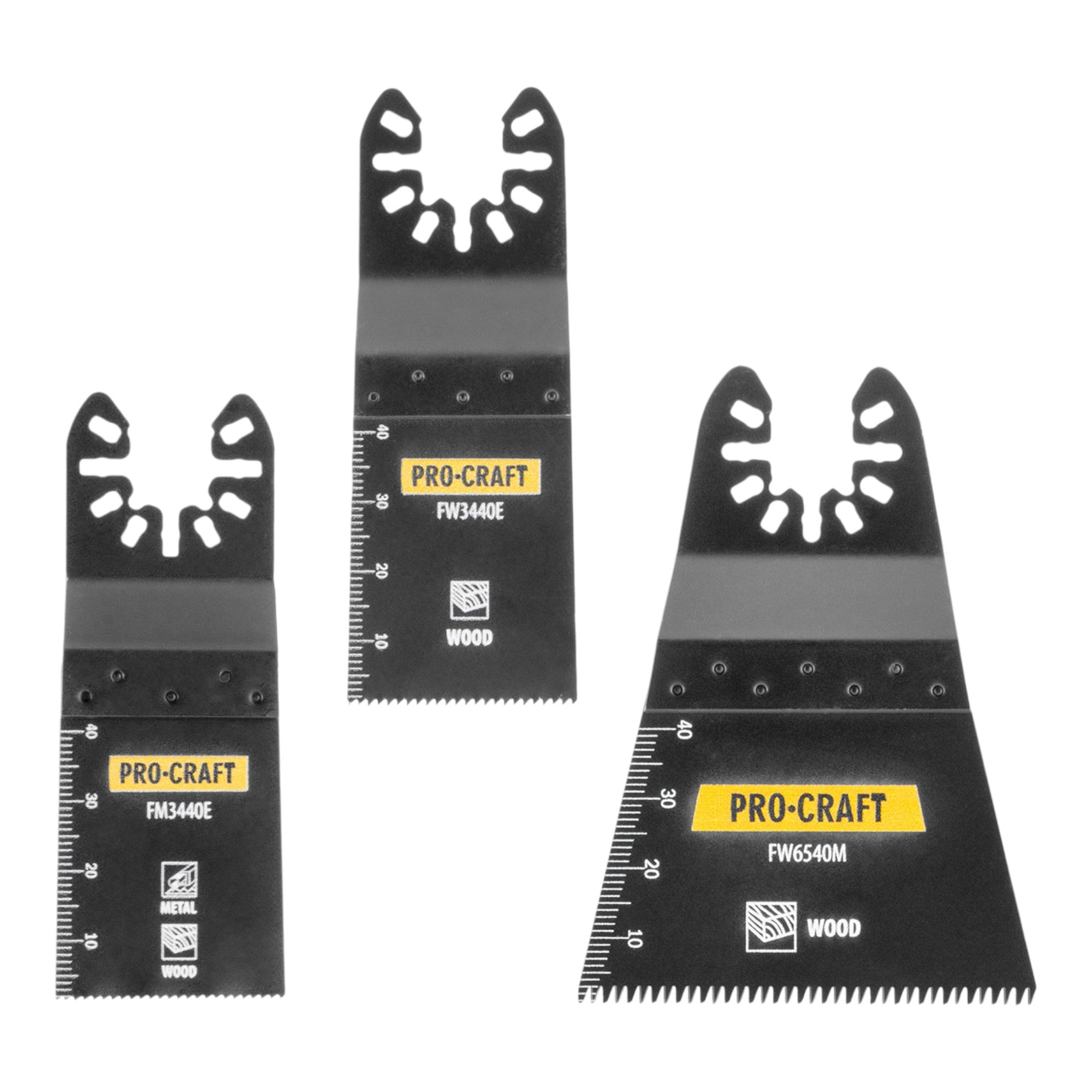 Procraft MB3 Saegeblatt Set 3 tlg fuer oszillierende Multifunktionswerkzeuge 2 - toolbrothers