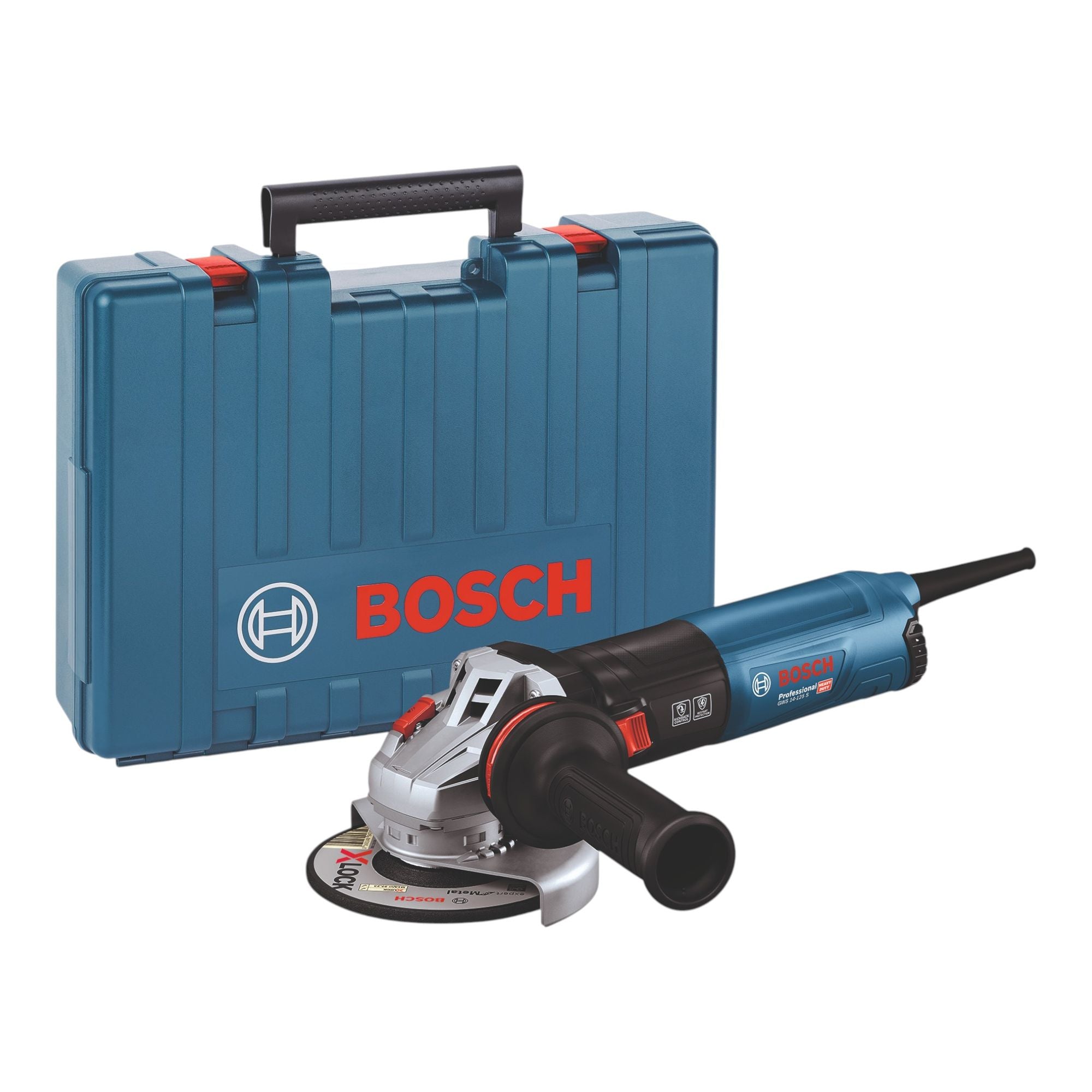 Bosch GWS 14 125 S Professional Winkelschleifer 1400 W 125 mm 06017D0101 Koffer 0 - toolbrothers