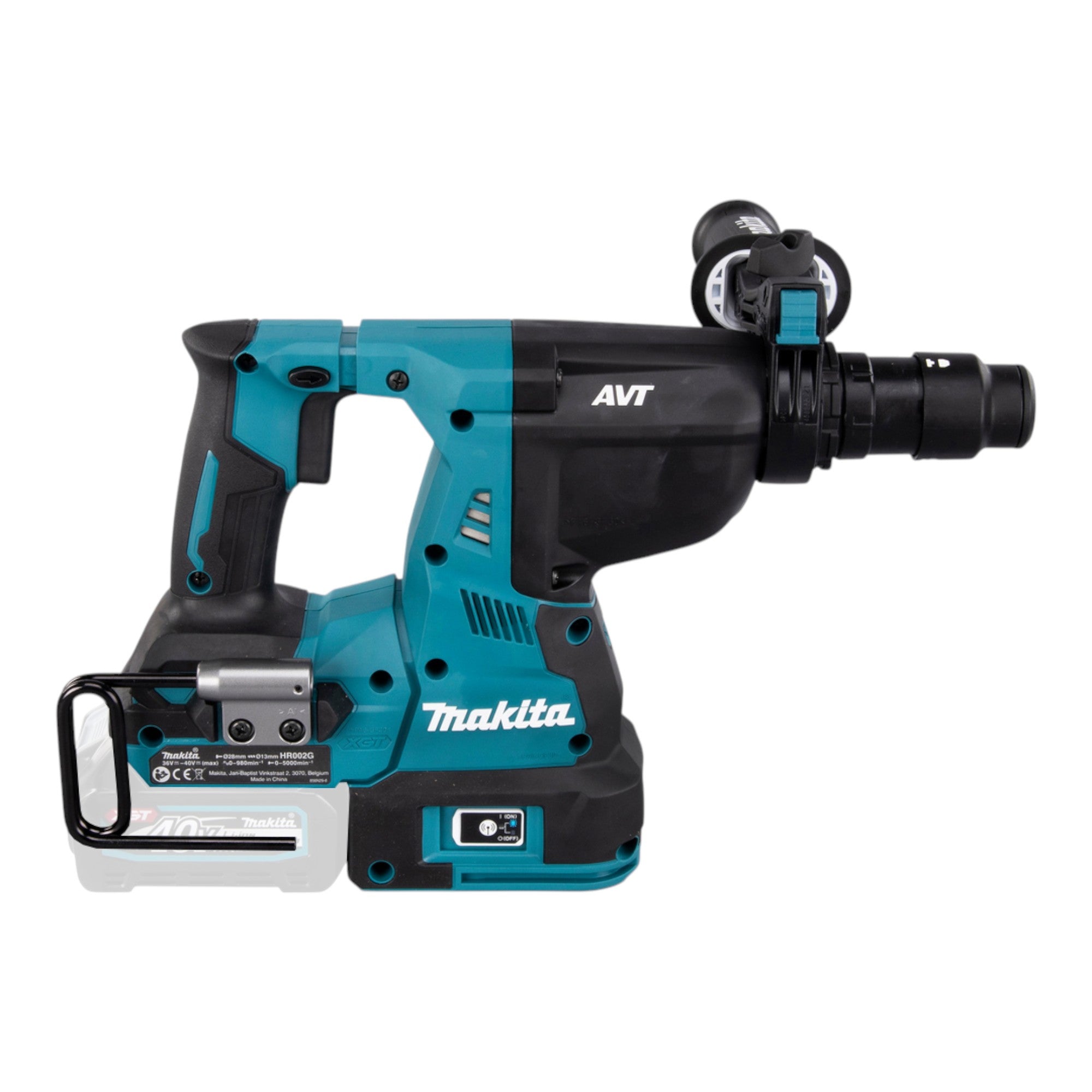 Makita HR 002 GM201 Akku Bohrhammer 40 V max 2 9 J SDS plus Brushless 2x Akku 4 0 Ah Ladegeraet 4 - toolbrothers