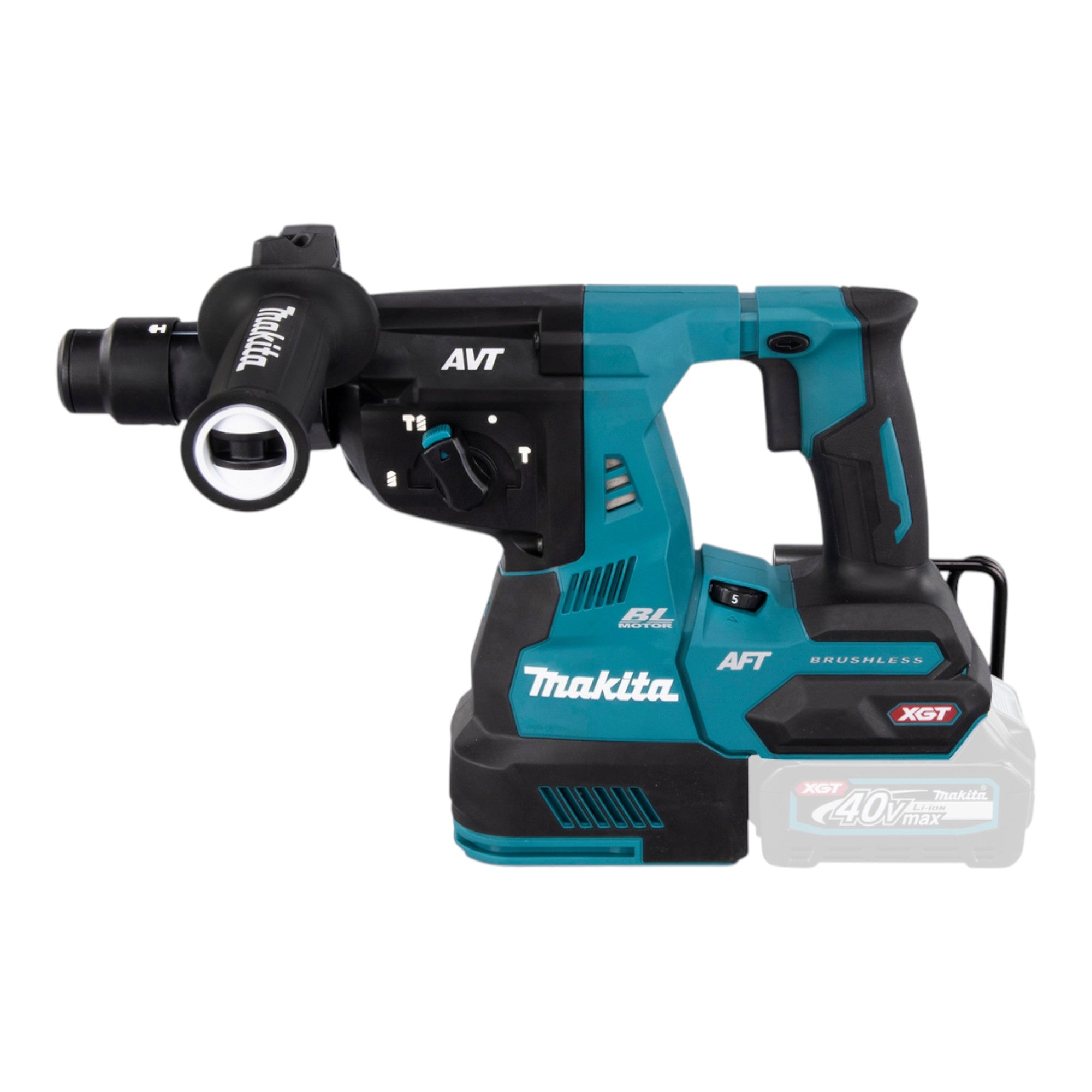 Makita HR 002 GM101 Akku Bohrhammer 40 V max 2 9 J SDS plus Brushless 1x Akku 4 0 Ah Makpac ohne Ladegeraet 1 - toolbrothers