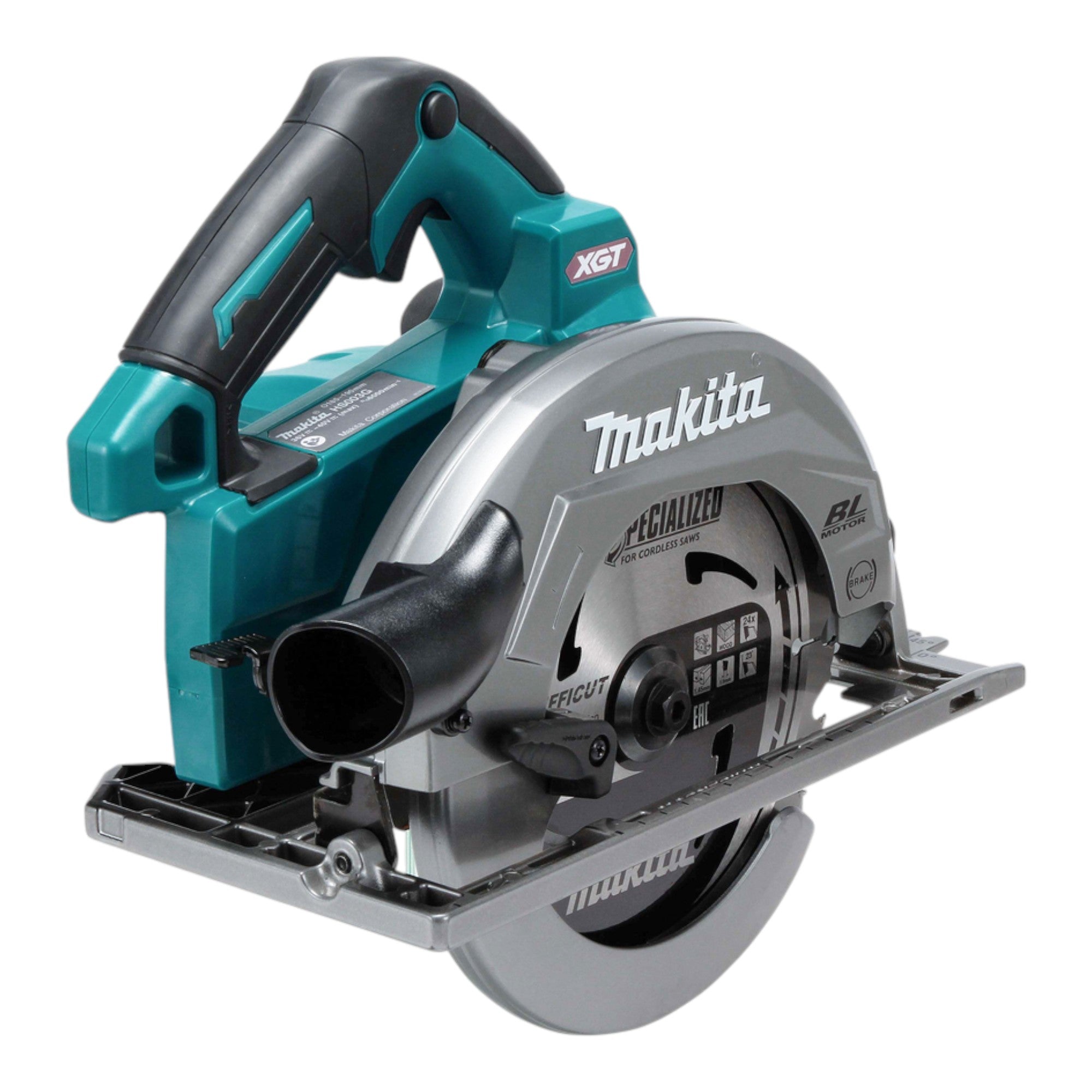 Makita HS 003 GM1 Akku Handkreissaege 40 V max 190 mm Brushless 1x Akku 4 0 Ah ohne Ladegeraet 3 - toolbrothers