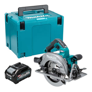 Makita HS 003 GM101 Akumulatorowa piła ręczna 40 V max. 190 mm bezszczotkowa + 1x akumulator 4,0 Ah + Makpac – bez ładowarki