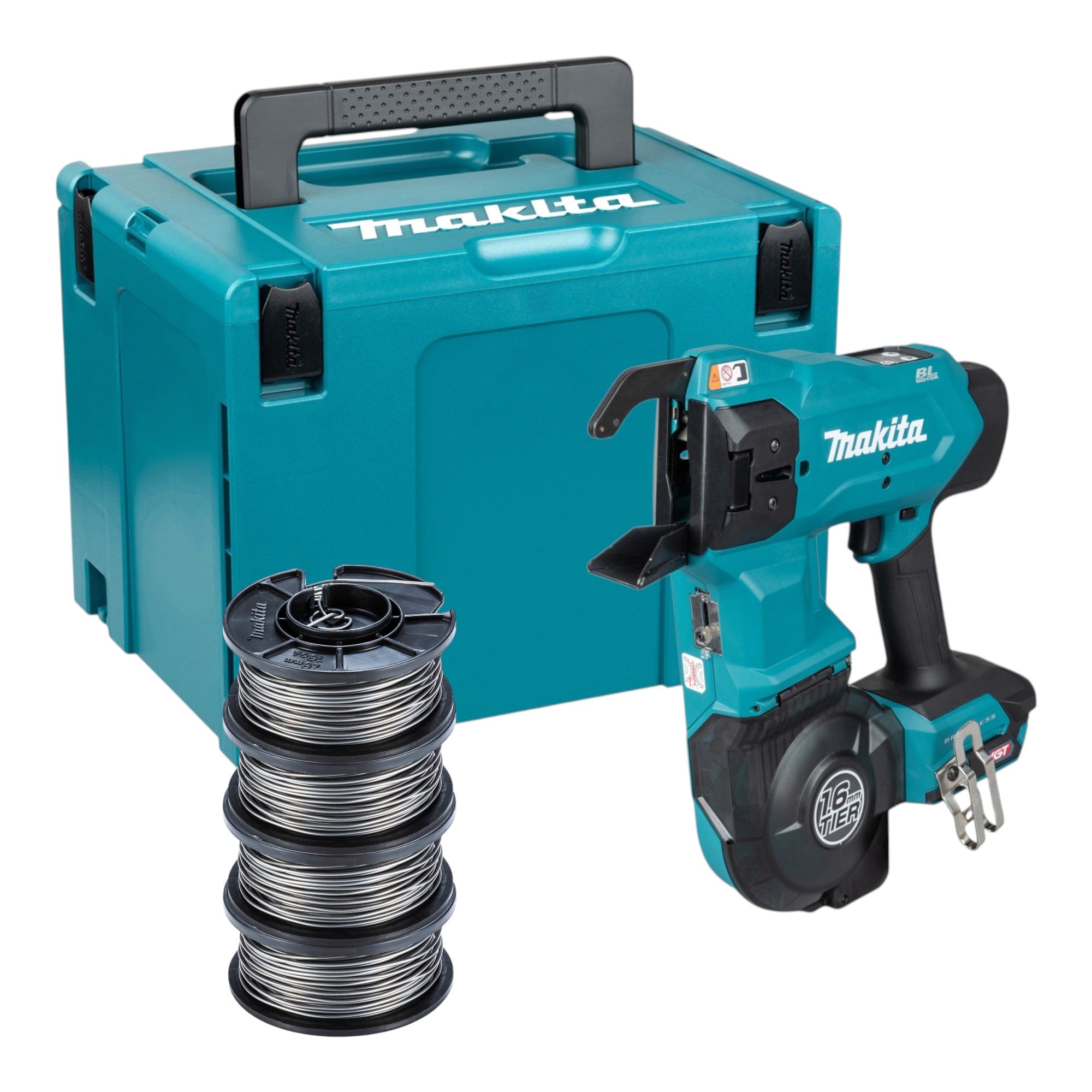 Makita TR 001 GZ Akku Bewehrungsverbinder 40 V max 1 6 mm Brushless 4x Bindedraht Makpac ohne Akku ohne Ladegeraet 0 - toolbrothers