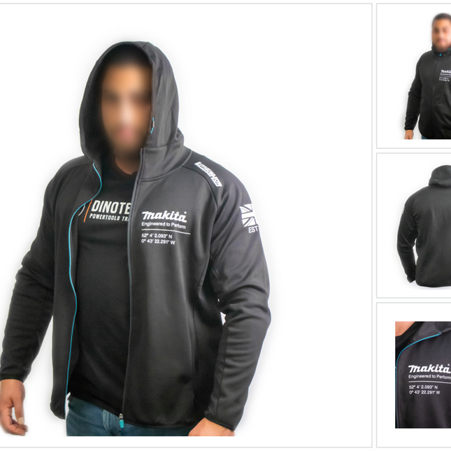 Makita Kapuze Hoodie Jacke XXL Polyester Arbeit und Freizeit 98P1818 XXL  0 - toolbrothers