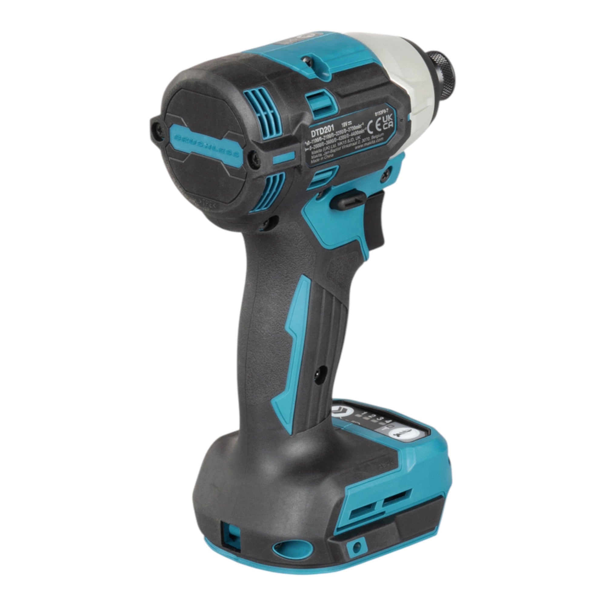 Makita DTD 201 RFJ Akku Schlagschrauber 18 V 210 Nm Brushless 2x Akku 3 0 Ah Ladegeraet Makpac 4 - toolbrothers