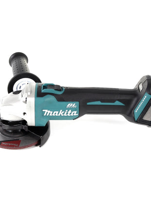 Makita DGA 504 ST1 Akku Winkelschleifer 18V 125mm Brushless + 1x Akku 5,0Ah + Ladegerät + 21x Schruppscheibe + 5x Trennscheibe - Toolbrothers