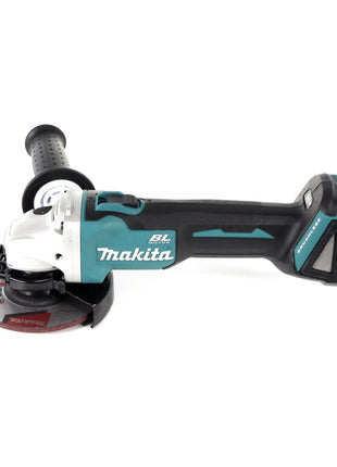 Makita DGA 504 SF1 Akku Winkelschleifer 18 V 125mm Brushless + 1x Akku 3,0Ah + Ladegerät + 21x Schruppscheibe + 5x Trennscheibe - Toolbrothers