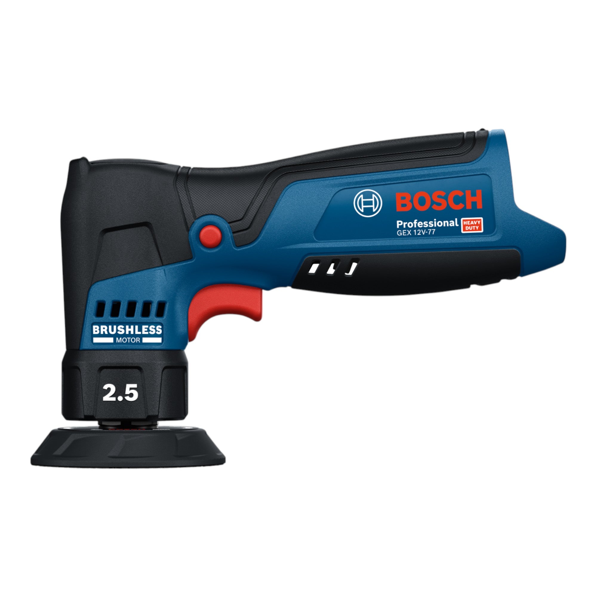 Bosch GEX 12V 77 Akku Exzenterschleifer 12 V 77 mm Brushless 1x Akku 3 0 Ah ohne Ladegeraet 1 - toolbrothers