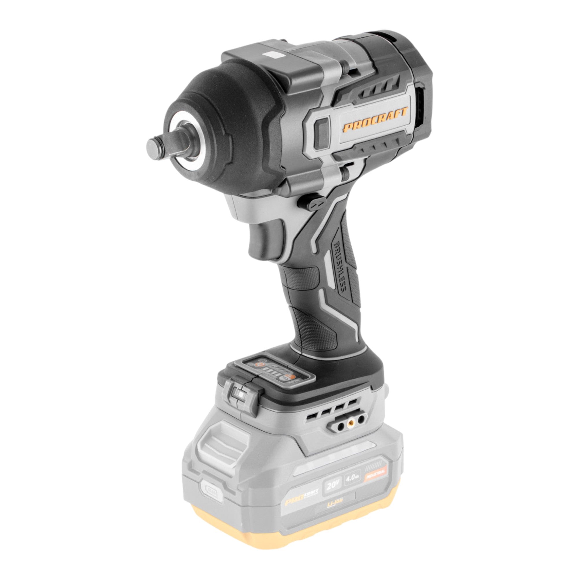 ProCraft Industrial IW850A BB Akku Schlagschrauber 20 V 850 Nm 1 2 Brushless 1x Akku 2 0 Ah Ladegeraet RHINO Toolcase 1 - toolbrothers