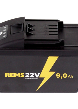 REMS Akku Li-Ion 21,6V (22V max) 9,0Ah ( 571583 R22 ) - Toolbrothers