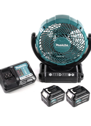 Makita CF 101 WM Akku Lüfter Ventilator 12V + 2x Akku 4,0Ah + Ladegerät - Toolbrothers