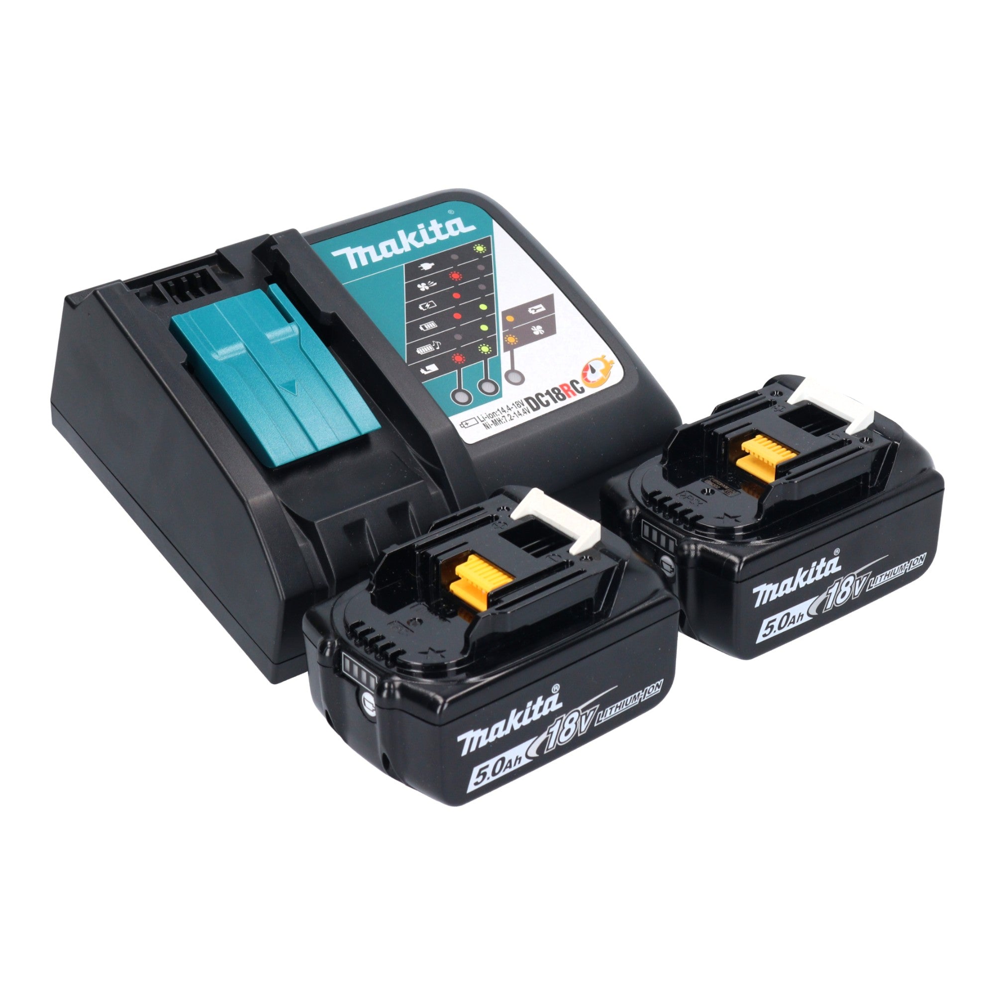 Makita DDF 490 RTK Akku Bohrschrauber 18 V 65 Nm Brushless 2x Akku 5 0 Ah Ladegeraet Koffer 4 - toolbrothers
