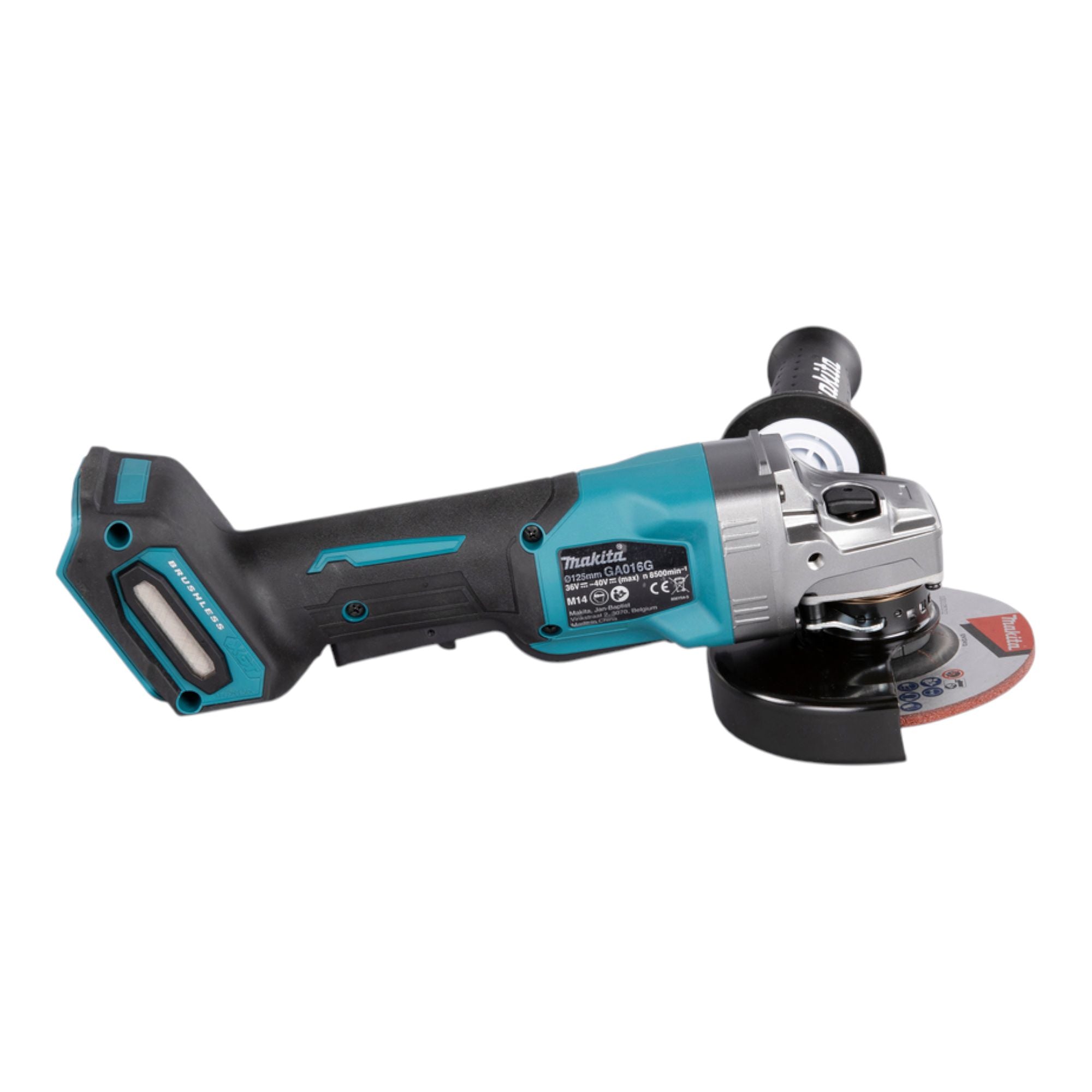 Makita GA 016 GU1 Akku Winkelschleifer 40 V max 125 mm Brushless 1x Akku 4 0 Ah ohne Ladegeraet 4 - toolbrothers