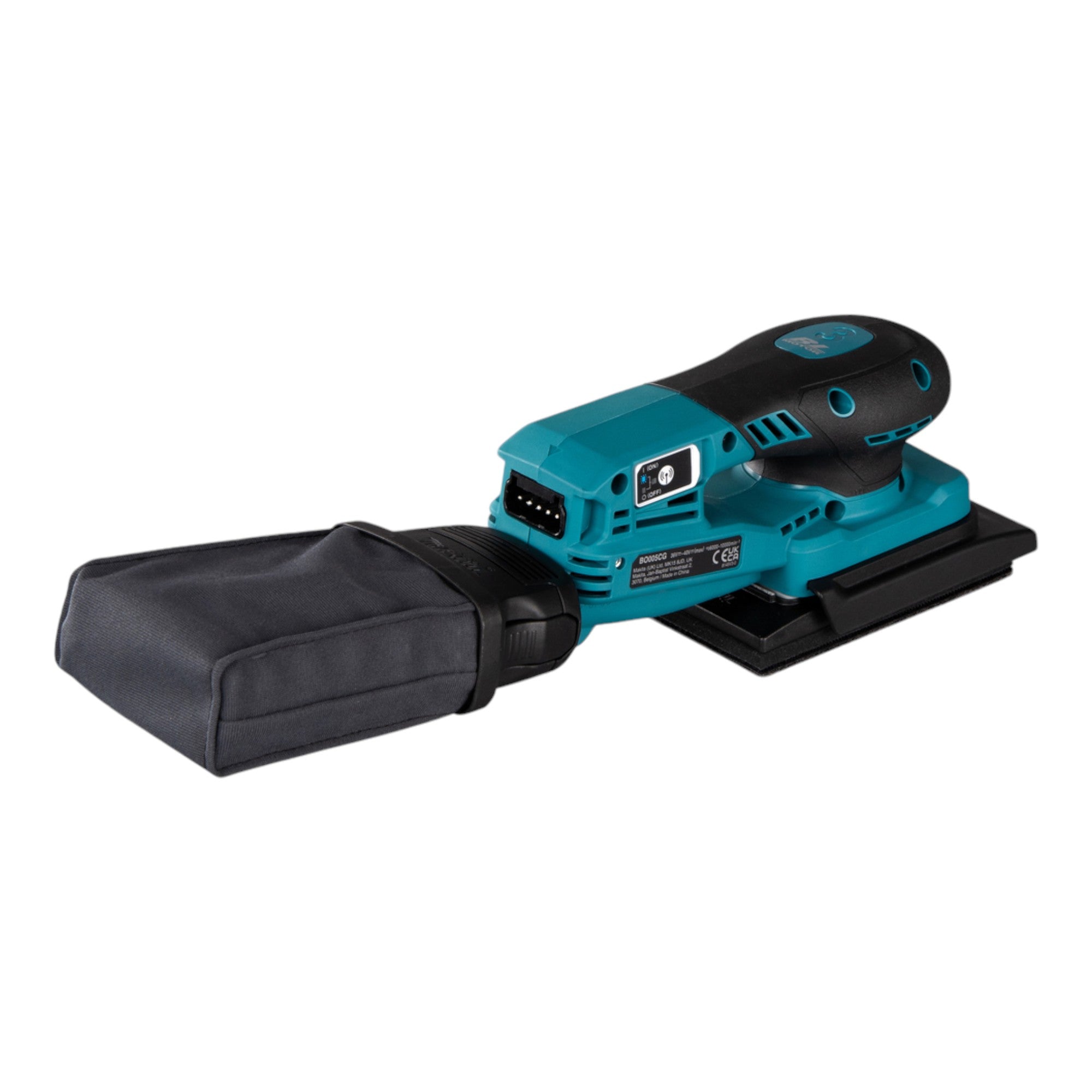 Makita BO 005 CGU101 Akku Schwingschleifer 40 V max 80 x 130 mm 3 0 mm Hub Brushless 1x Akku 4 0 Ah Ladegeraet 2 - toolbrothers